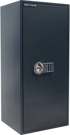 Rottner Tresor Power Safe, elektronischer Stahlschrank in Anthrazit und Schwarz, B: 44,5 cm, H: 100 cm