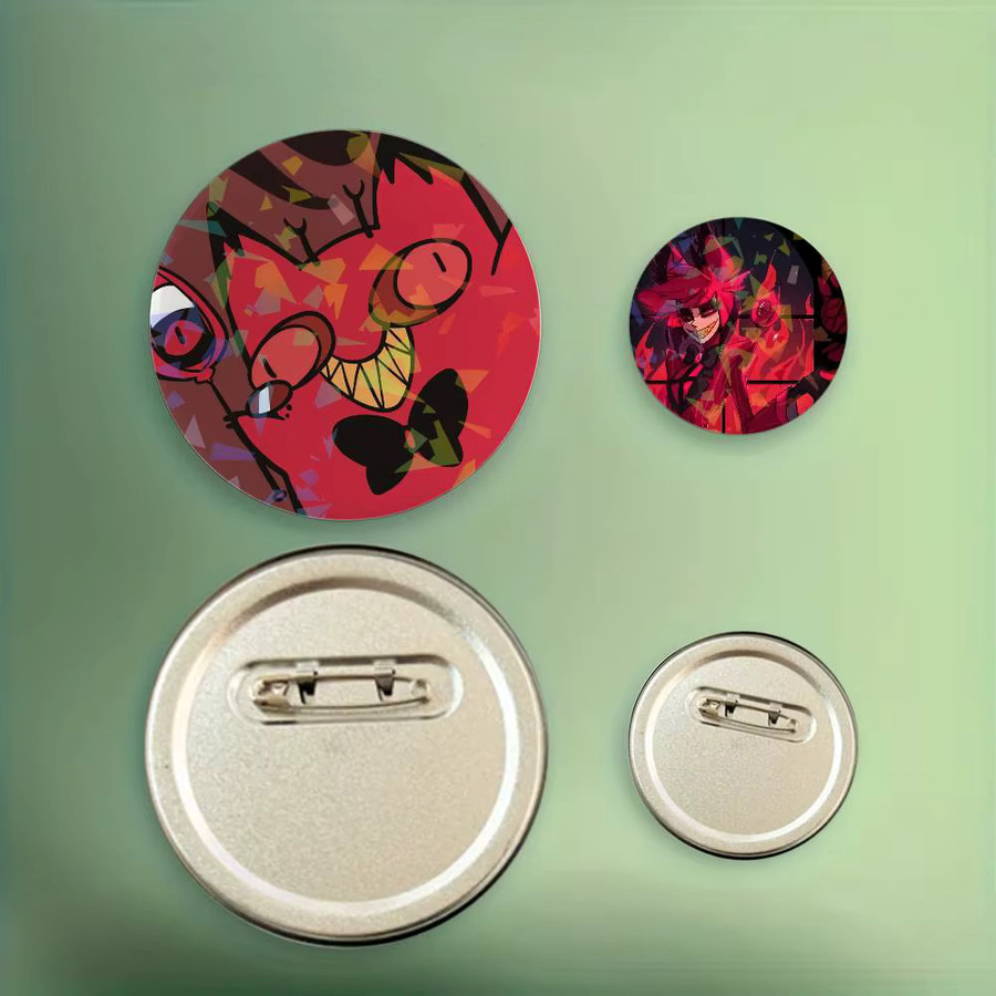 Brosche Anime Prop, Weißblech - Bild 2