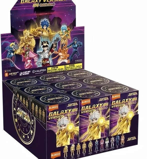 Blokees Saint Seiya Galaxy Version 04 Goldene Heilige Montagepuppe, Actionfigur, ab 14 Jahren - Bild 1