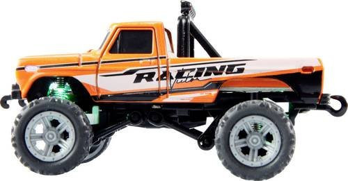 Amewi Orange Brushed RC Modellauto, Monstertruck, 1:64, mit Lichteffekt, ab 6 Jahren - Bild 1