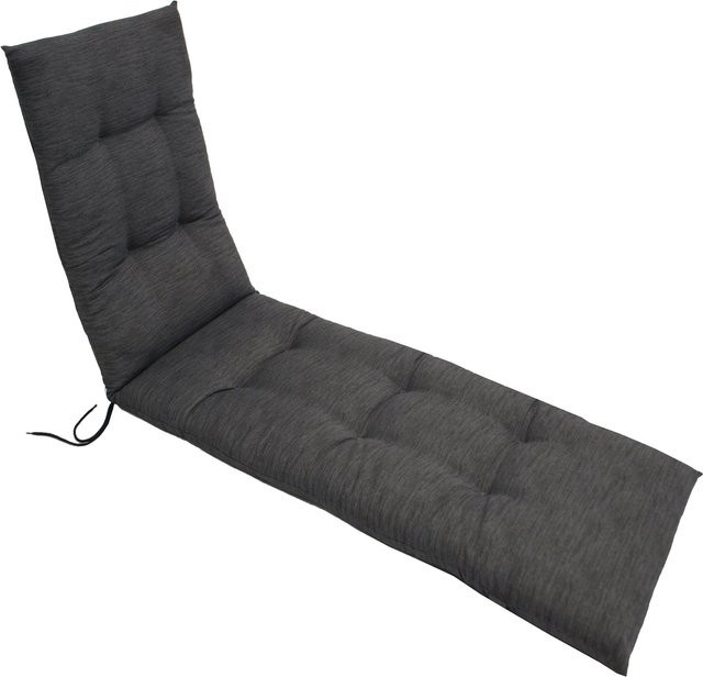DEGAMO Auflage ARIZONA für Deckchair in Anthrazit, waschbar - Bild 1