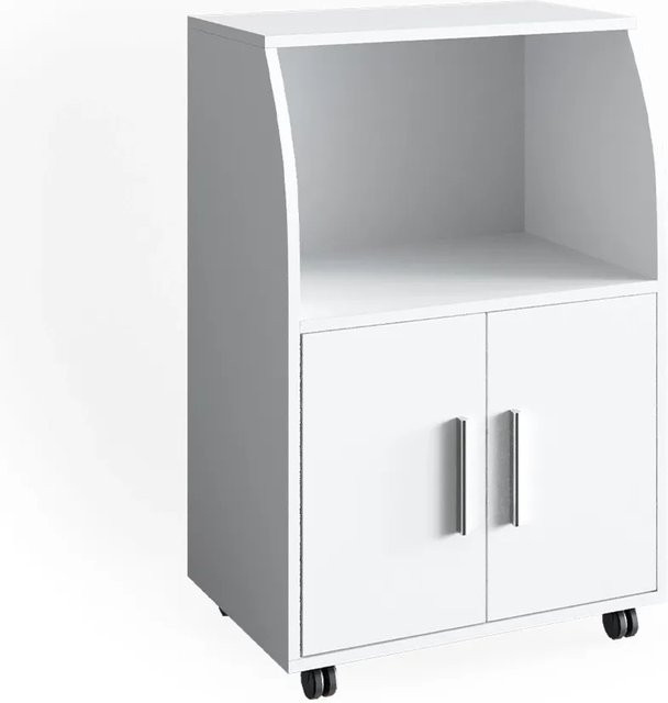 Vicco Küchen-Minibar Elio Rollcontainer in Weiß B: 55 cm, H: 83 cm, T: 38 cm - Bild 2