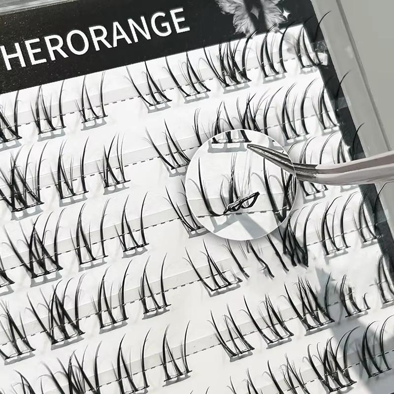 HERORANGE Selbstklebende Wimpern, Thai-Stil, natürlich - Bild 2