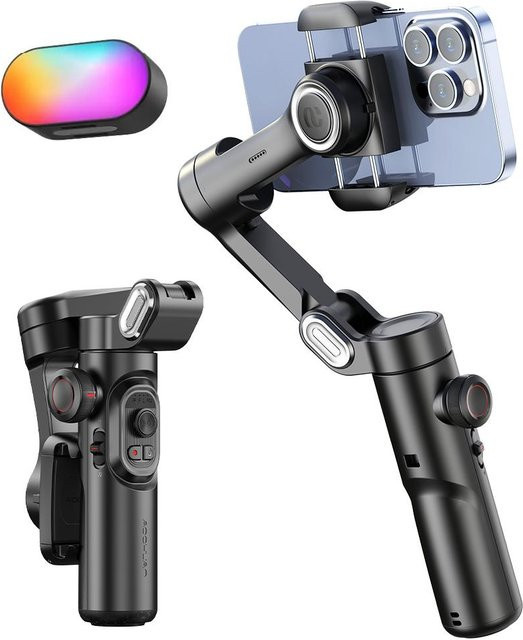 AOCHUAN Smart XE 3-Achsen-Handheld-Gimbal-Stabilisator für Smartphone in Schwarz mit Face Tracking für Vlog und Live-Streaming - Bild 1