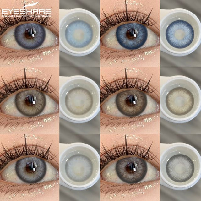 EYESHARE Farbige Kontaktlinsen, Unisex, 2 Stück - Bild 1