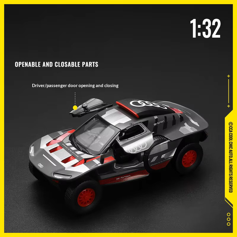 Maisto Audi Dakar Rally RS Q E-Tron Geländewagen, Modell, 1:32, Metall - Bild 3