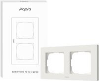 Aqara Switch Frame H2 EU 2-Gang Einbaurahmen in Weiß - Bild 1
