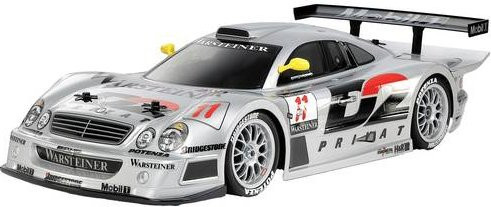 Tamiya RC Modellauto Bausatz TC-01 MB CLK-GT-R 1997 Mercedes-Benz 1:10 Elektro Straßenmodell Allradantrieb 4WD - Bild 1