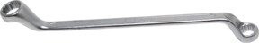 BGS Doppel-Ringschlüssel 30215 aus Chrom-Vanadium, tief gekröpft, Farbe: Silber, SW 14 x 17 mm - Bild 1