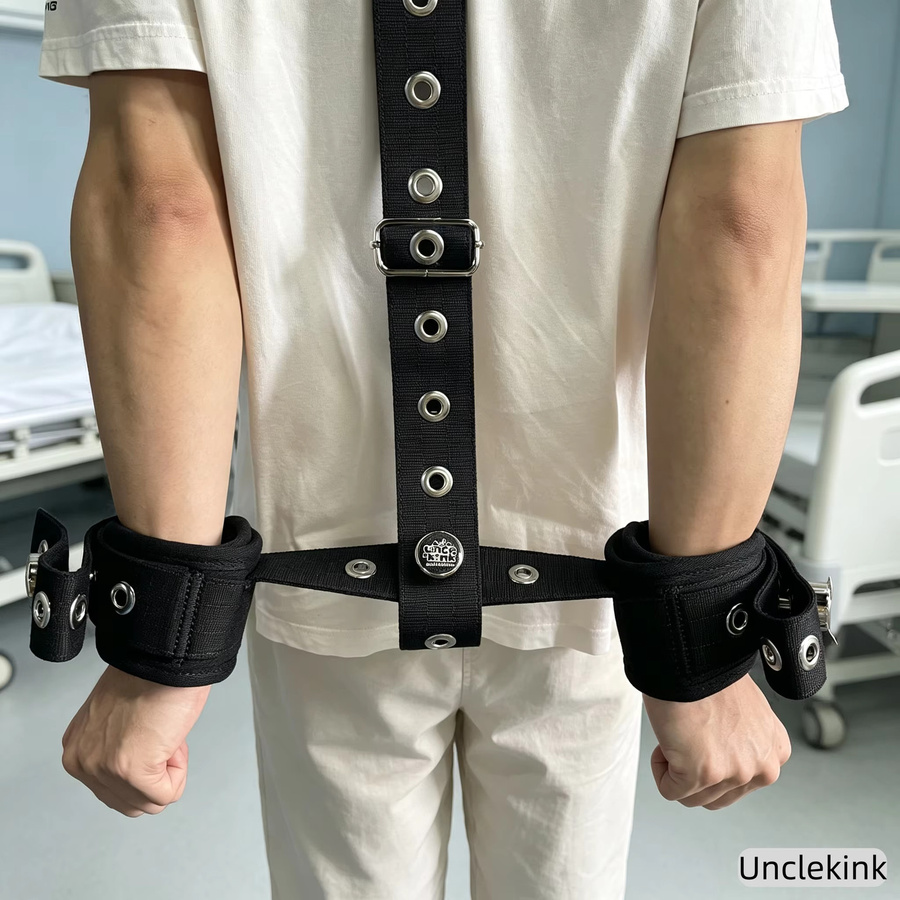 Unclekink Patienten-Fixiergurte, Ganzkörper-Gliedmaßen-Fixierung, Unisex - Bild 4