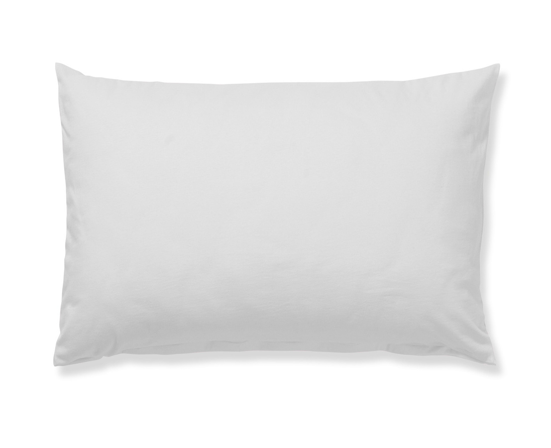 2er-Pack Janine Jersey Kissenbezüge aus 100% Baumwolle, Farbe Silber, B/H: 40 x 60 cm - Bild 1