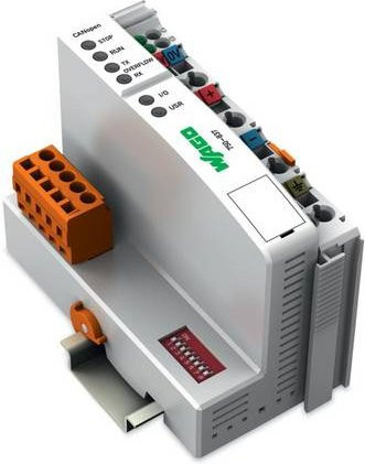 WAGO CANopen M1 MCS SPS-Controller 750-837, Grau - Bild 1