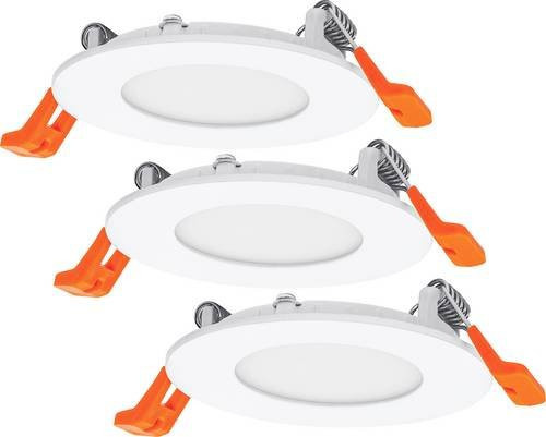 OSRAM HOMELIGHTING Downlight Slim Set LED-Außenwandleuchte, 3er Set, Weiß, 3000K Warmweiß, 4.50W - Bild 1
