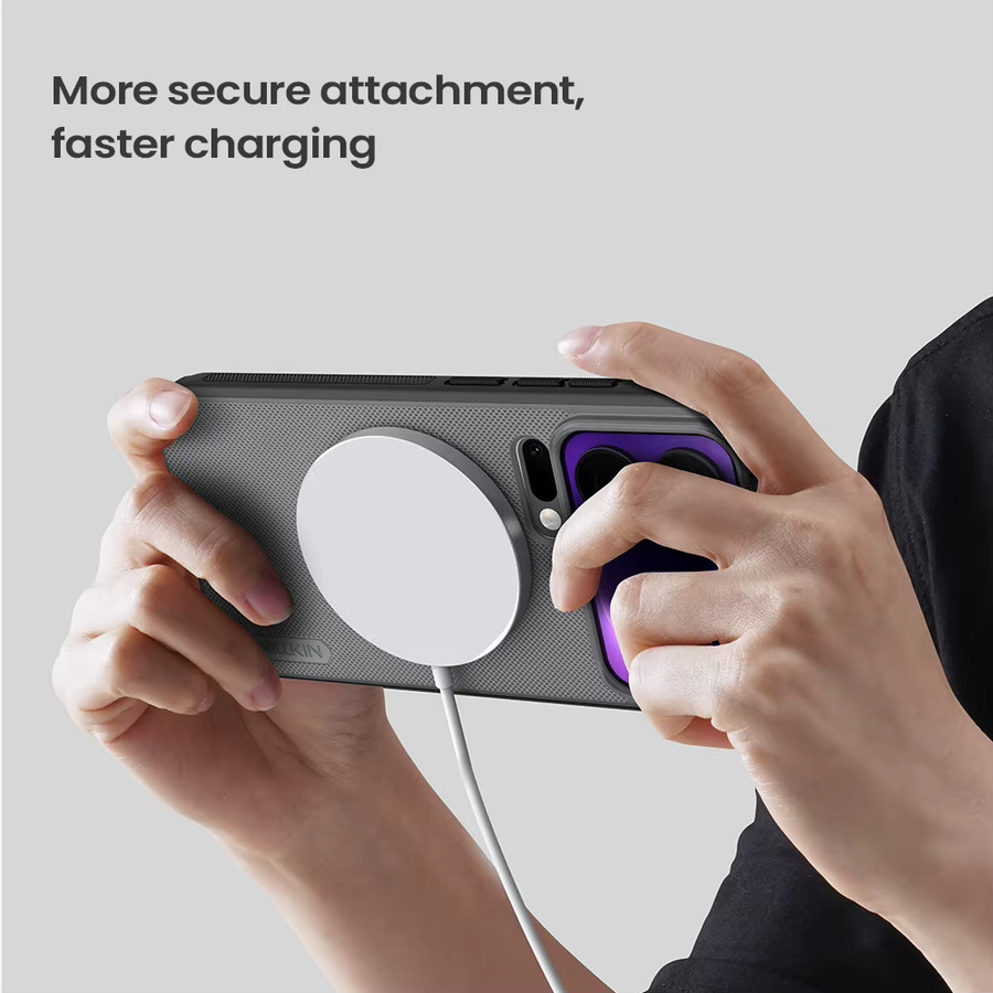 Nillkin Magnetische Frosted Shield Pro Schutzhülle für Xiaomi 17 Pro Max und Mi 17 Pro in Transparent - Bild 4