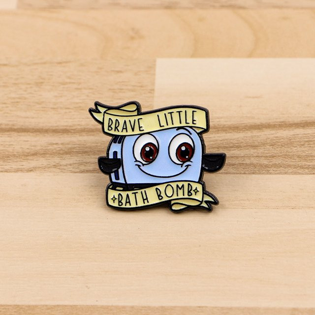 Disney Emaille-Pin, Brave Little Hero, Metall, Bunt, Damen - Bild 1