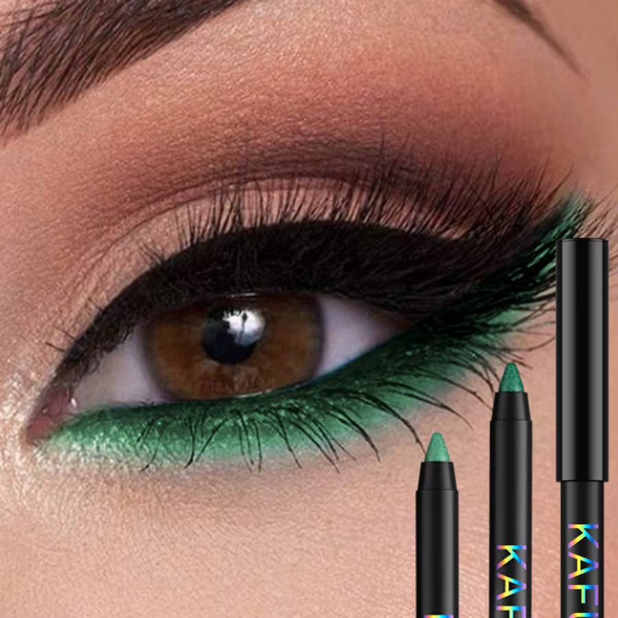 KAFURUX Eyeliner-Stift, 10-farbig, metallic, wasserfest - Bild 5