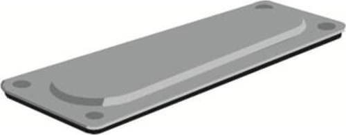 ABB OEZXC0 Abdeckung C-Flansch aus Edelstahl in Silber und Grau - Bild 1