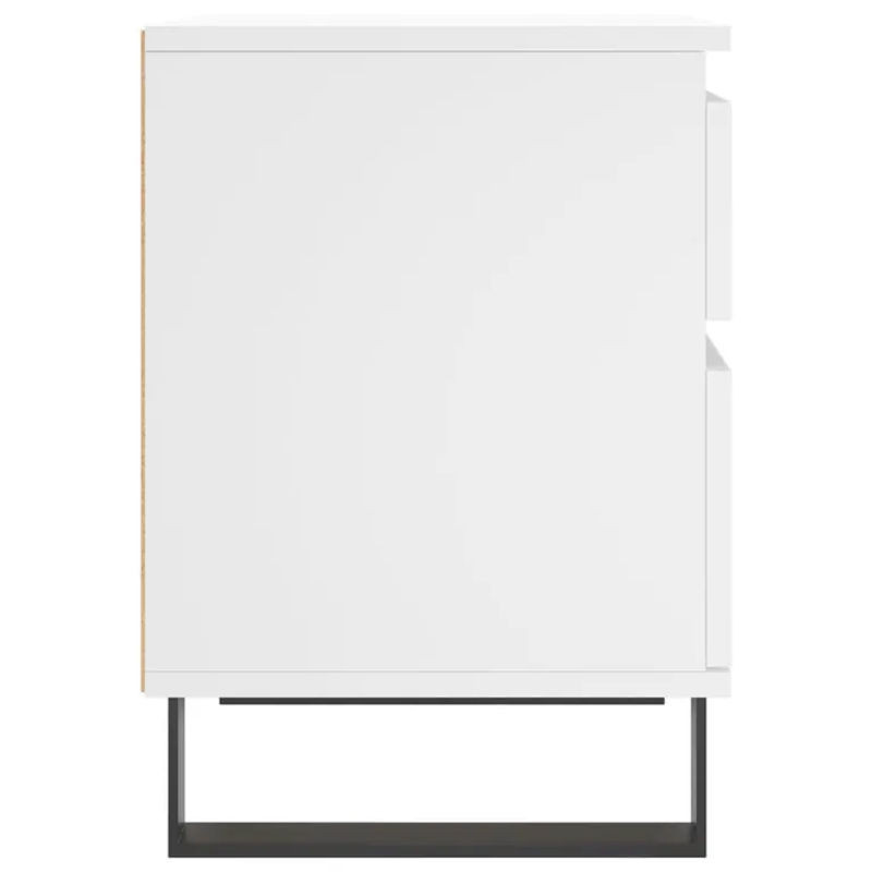 Vidaxl Nachttische im 2er-Set, Modernes Design in Weiß, B/T/H: 40 x 35 x 50 cm - Bild 1