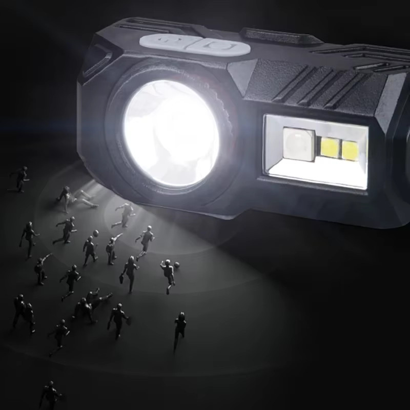 ESMARTER Mini LED Scheinwerfer mit Bewegungssensor, USB aufladbare Camping-Laterne mit Magnet und Clip für Angeln und Warnfunktionen - Bild 4