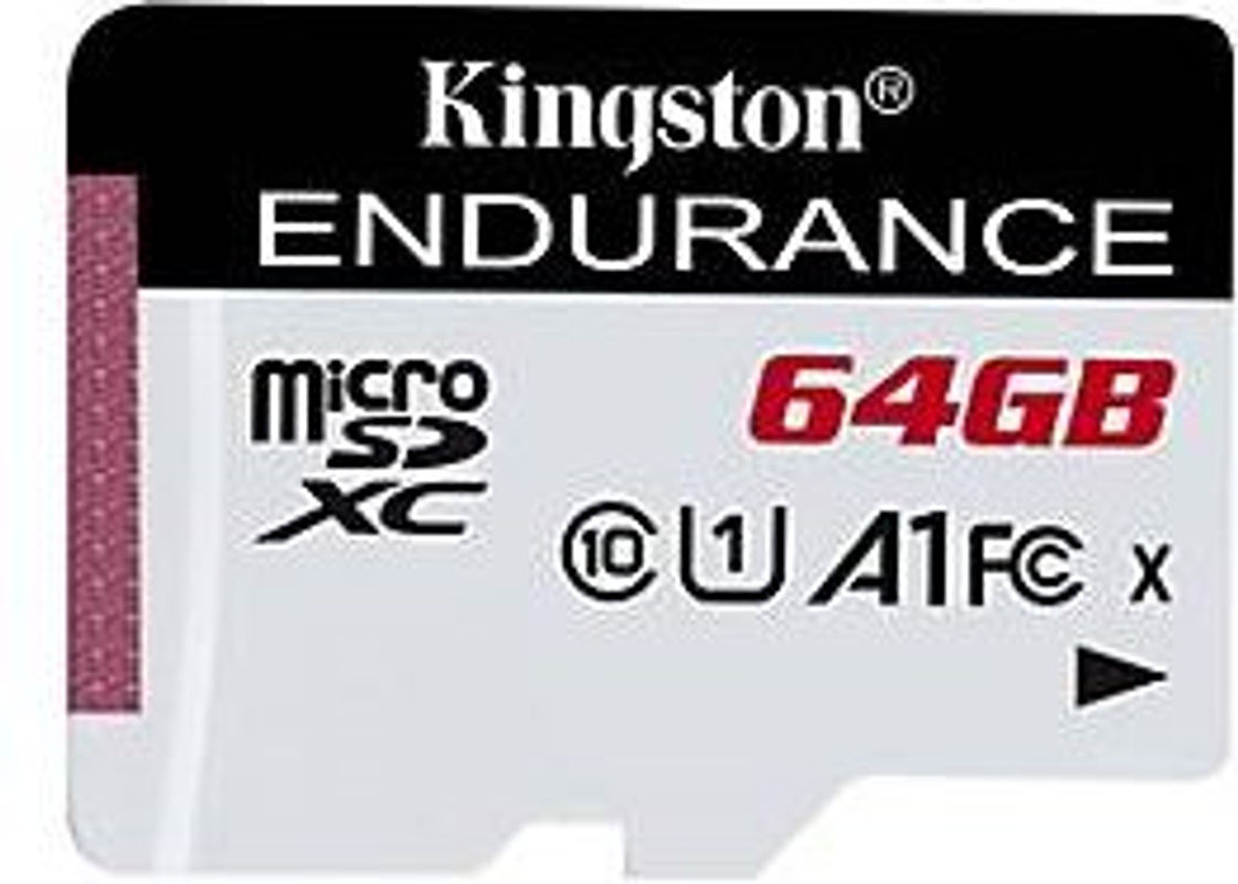Kingston High Endurance microSDXC Speicherkarte 64 GB A1 UHS-I U1 Class10 - Bild 2