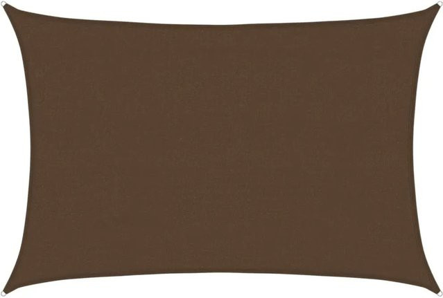 Sonnensegel Furnicato aus HDPE in Braun, Rechteckig, B x T: 6 x 4 m - Bild 1