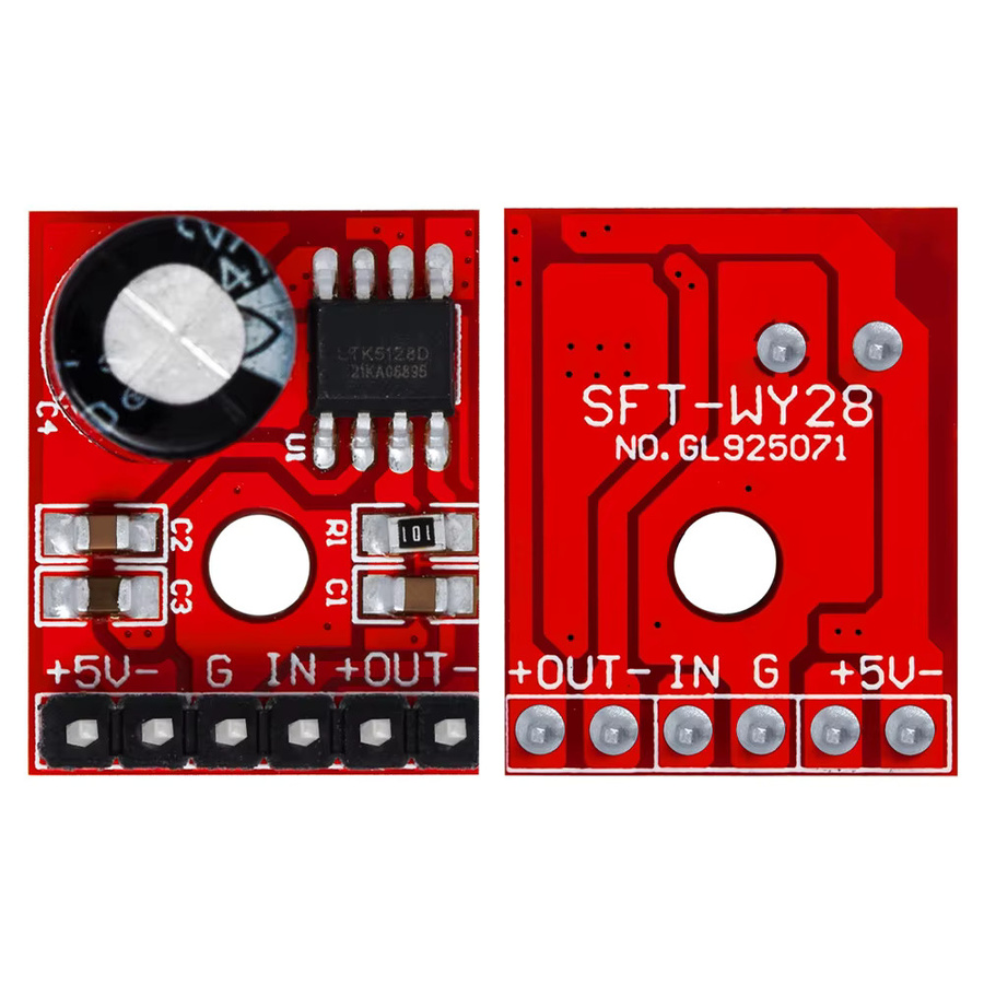EGBO Mini Klasse AB Audio Power Verstärker Modul VS8871 SFT-MY28, 5V Mono 5W, Rot - Bild 6