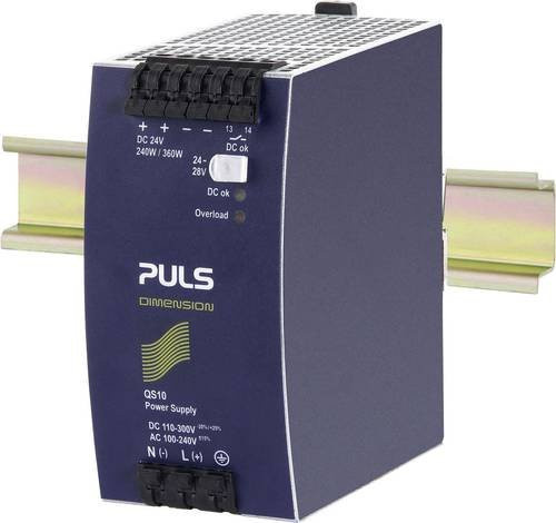 PULS QS10.241-D1 Hutschienen-Netzteil DIN-Rail 24 V/DC 10A 240W mit 1 Ausgang - Bild 1