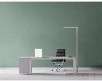 MAUL LED-Stehleuchte MAULjaval in Silber, dimmbar mit Dämmerungssensor, Höhe: 120 cm, Breite: 45 cm, Tiefe: 30 cm - Bild 1