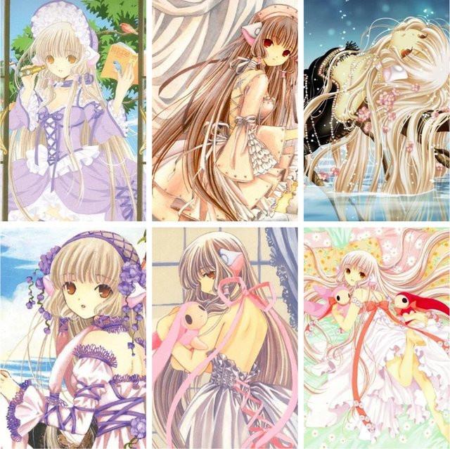 KAYOU Chobits Porträt-Malen nach Zahlen, floral, bunt / mehrfarbig - Bild 1