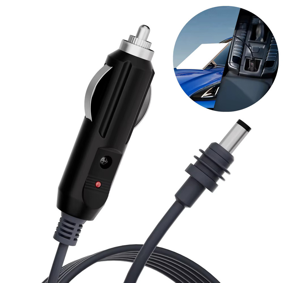 SZKOSTON Elektrisches Verlängerungskabel für Starlink Mini, 18 AWG DC-Fahrzeugschnittstelle, Schwarz - Bild 4