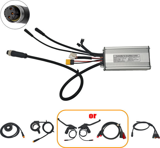 KT KUNTENG Wasserdichter Sinuswellen-Controller-Satz für Bafang G062 Nabenmotoren 48V 750W 1000W 36V/48V 25A 30A - Bild 1
