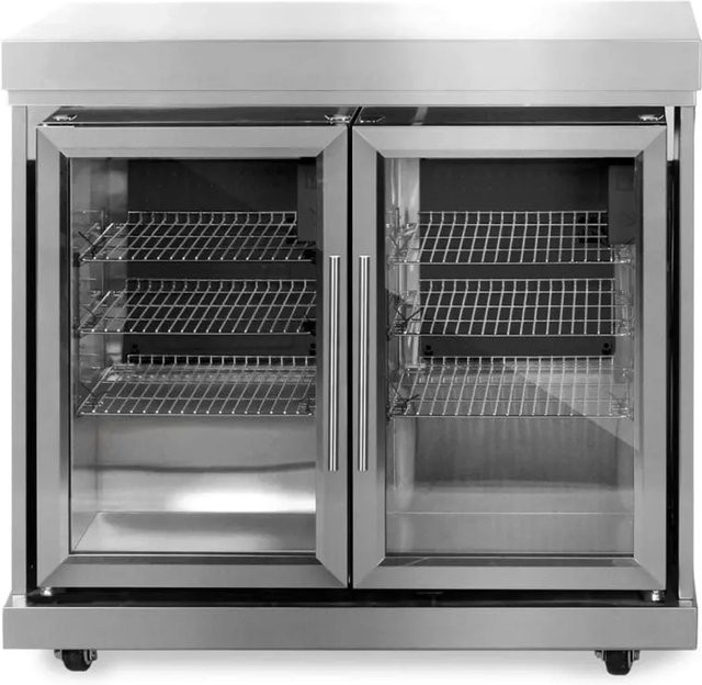 MyOutdoorKitchen Zweitüriger Modul-Kühlschrank Stainless Collection aus Edelstahl - Bild 1