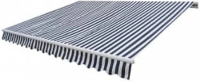 Furnicato Einstellbare Markise mit Fernbedienung, Blau, Breite: 600 cm - Bild 1