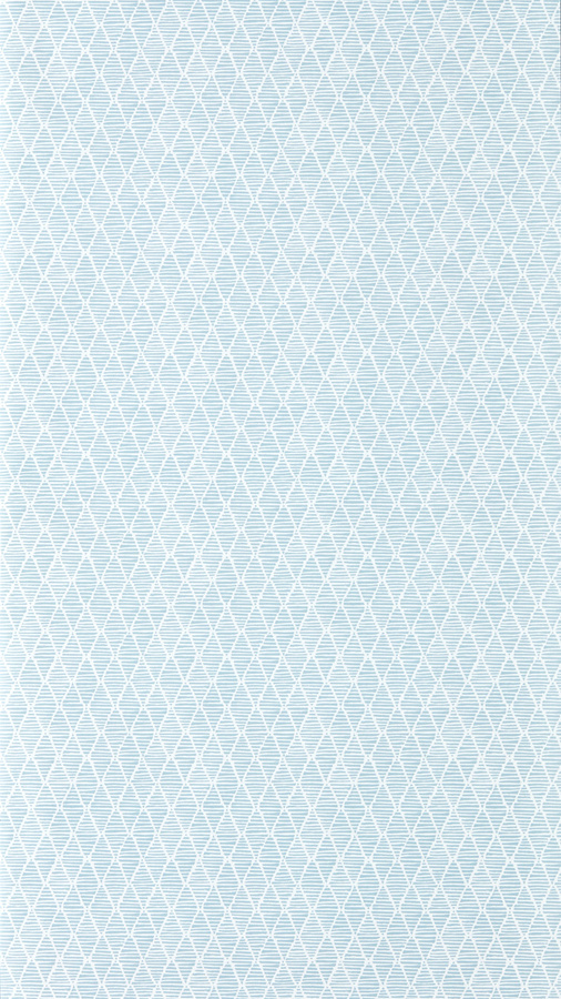 Scion Tapete Triangle Trellis in Coast Blue mit geometrischem Abstract-Muster aus Vlies - Bild 1