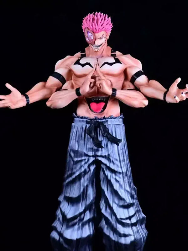 Bandai Sukuna Actionfigur Der König der Fluchten als Desktop-Dekoration Ornament, mehrfarbig, Höhe: 31 cm - Bild 6