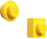 LEGO Magnet Set Geometric in Gelb - Bild 1