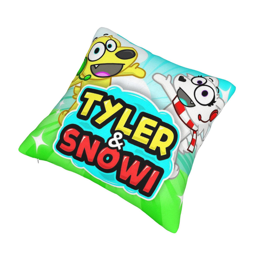 JMG Clothing Gaming Kissenbezug Tylers Und Snowi in Mehrfarbig, B/B: 50 x 50 cm - Bild 4