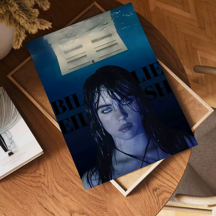 Potdemiel Anime-Poster Hit Me Hard And Soft B-BillyS Wanddekoration aus weißem Kraftpapier ohne Rahmen - Bild 4