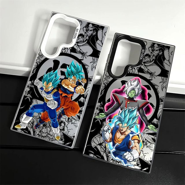 Dragon Ball Anime Saiyan Vegeta Handyhülle für Samsung Galaxy Note 20 Ultra, S25, S24 Ultra, S23, S22, S21, S20 FE und S25 Plus in Multicolour - Bild 1