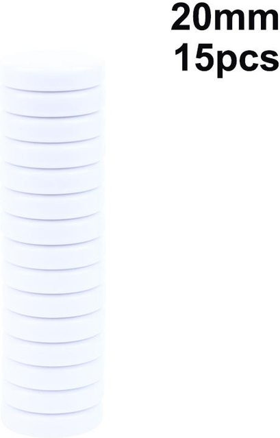 15-teiliges Set Schachfiguren, Weiß, Kunststoff, Zubehör - Bild 1