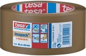 tesa Packband aus PVC in Braun und Beige, Breite: 50 mm, Länge: 66 m - Bild 2