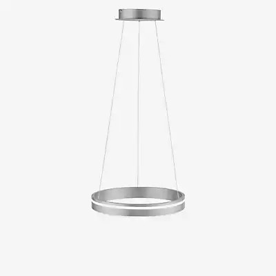 Paul Neuhaus Q-Vito LED Pendelleuchte in Silber aus Metall - Bild 1