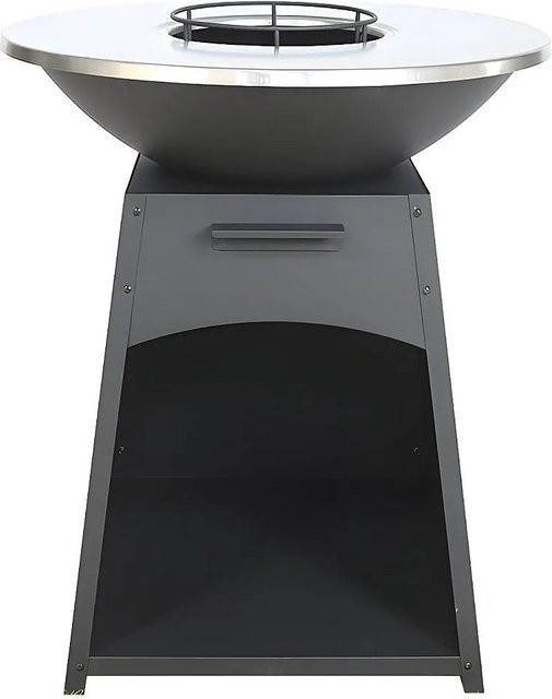 Corvera Grill Schwarz aus Stahl Breite: 81 cm, Höhe: 96 cm - Bild 1