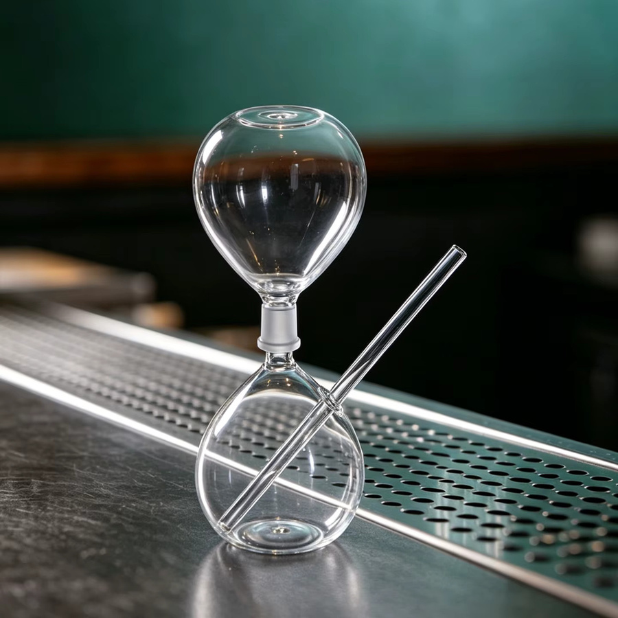 Inmeet Sanduhr-Cocktailglas aus Glas, transparent - Bild 2