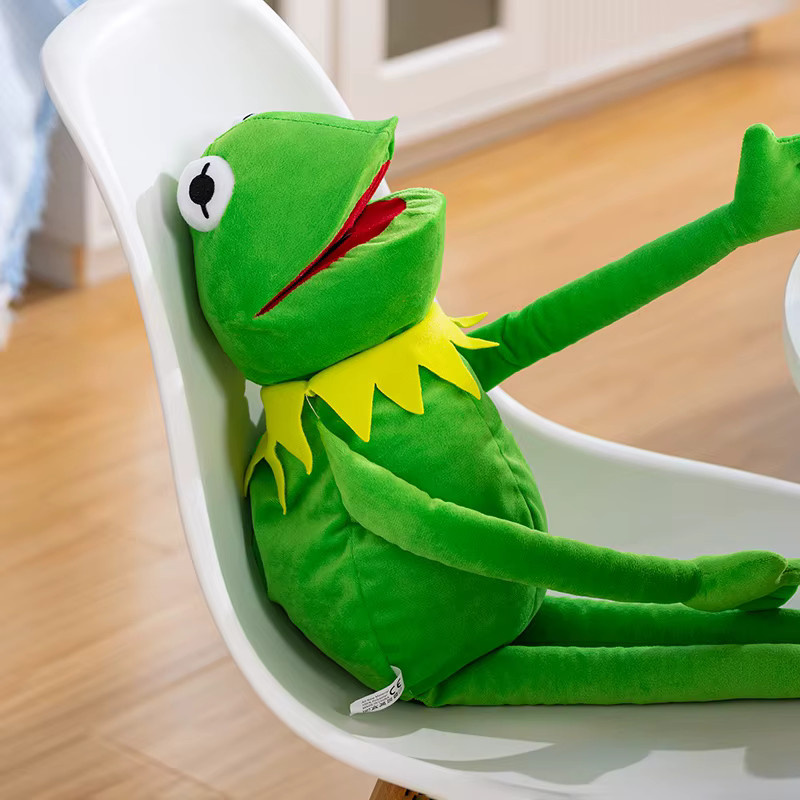 MIAOOWA Kermit der Frosch, Plüschpuppe Handpuppe, Grün - Bild 2