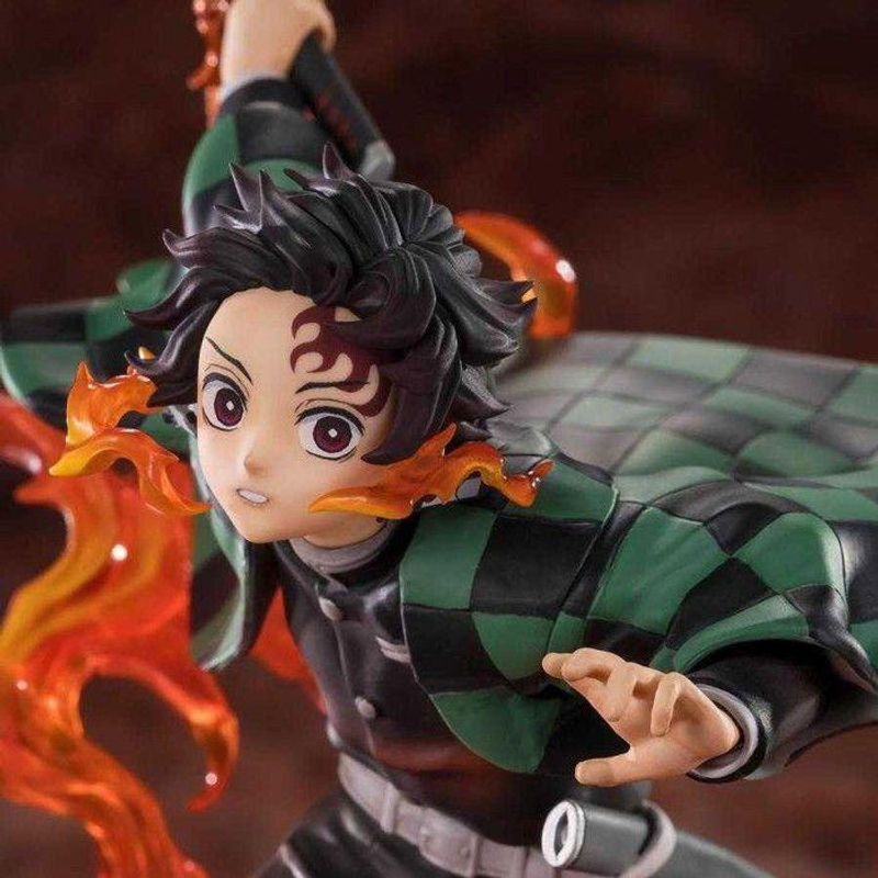 Figuarts ZERO Demon Slayer Tanjiro Kamado Rengokus Schwertknauf-Version Figur in Mehrfarbig - Bild 2
