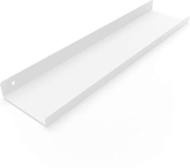 HEVVA Regalleiste MARSEILLE in Weiß mit minimalistischem Design, Breite: 40 cm - Bild 1
