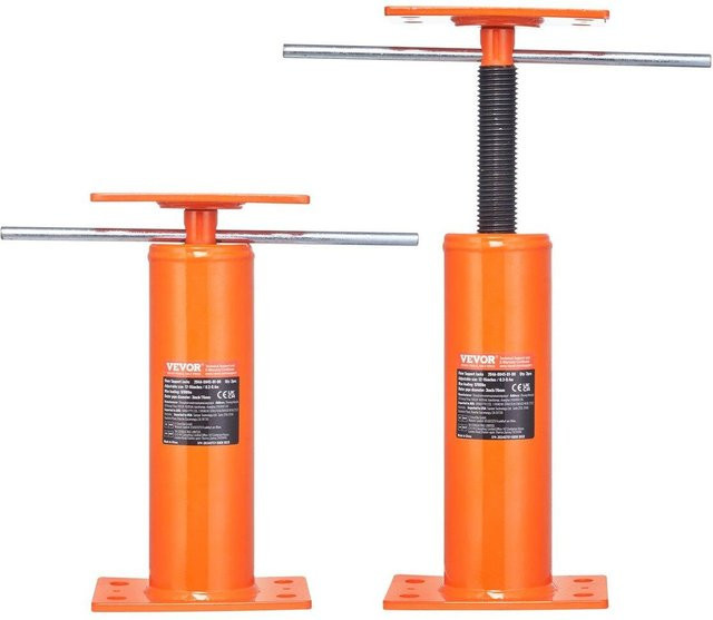 2 Stück verstellbare Bodenheber Stütze zur Hausboden Nivellierung von Buying Solutions in Orange, Höhe: 12 - 16 cm - Bild 1