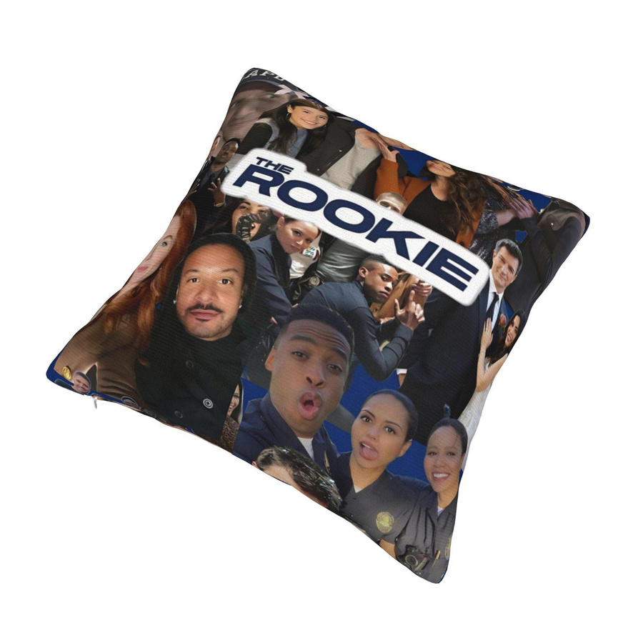 Bobble Home Dekorative Kissenbezüge The Rookie TV-Serie Merch, Quadratisch, Multicolour, B/T/H: 30,48 x 30,48 x 30,48 cm - Bild 1
