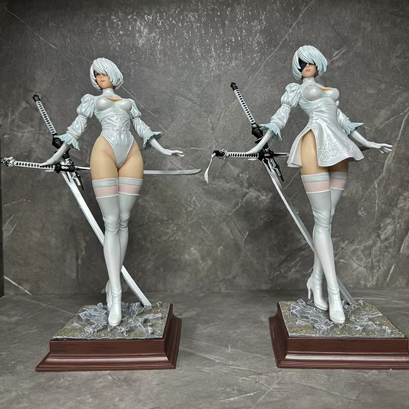Bandai NieR:Automata 2B Anime-Mädchen, GK-Figur, Sammler-Statue, ab 14 Jahre - Bild 2